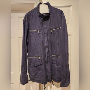 Authentic A/X Men's Navy Jacket